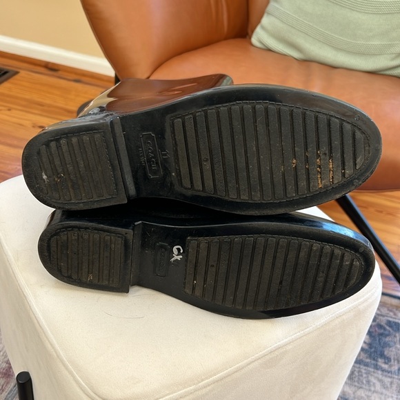 Coach Rubber Knee High Rainboots - Picture 6 of 7